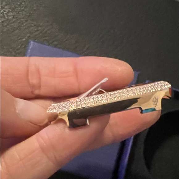 Swarovski Textured Blue Box